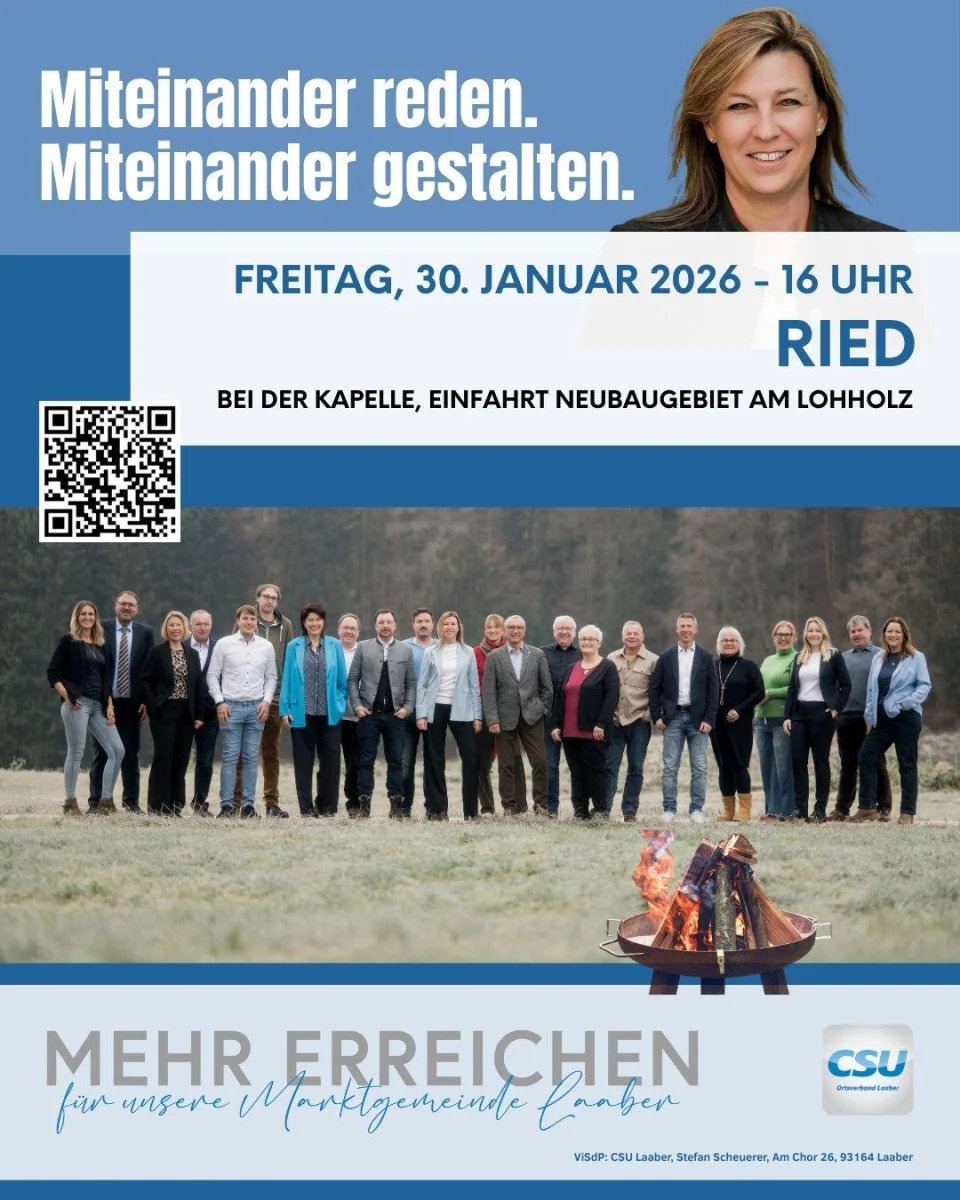 Station 8: "Miteinander reden – Miteinander gestalten“: Nächste Station am Freitag, 30.01.2026 in Ried