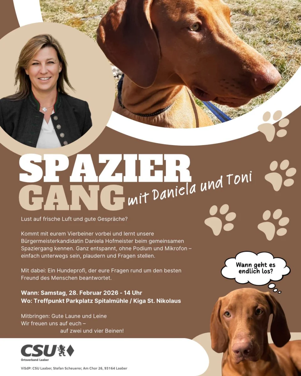 Herzliche Einladung zum SPAZIERGANG mit Daniela und Toni & einem Hundeprofi, der eure Fragen beantwortet